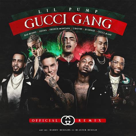 6ix9ine feat lil pump gucci gang|Gucci gang mega remix.